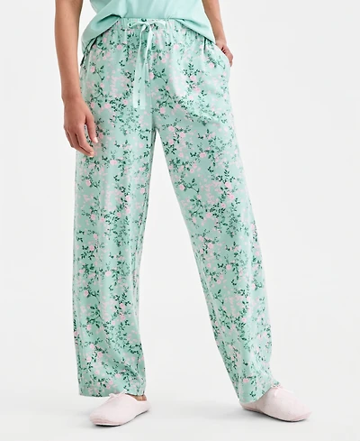Charter Club Women's Knit Pajama Pants, Exclusively at Macy's