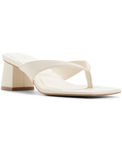 Aldo Women's Antonina Thong Square Toe Dress Sandals
