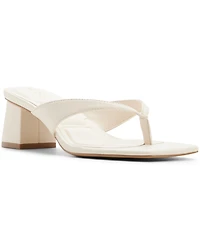 Aldo Women's Antonina Thong Square Toe Dress Sandals