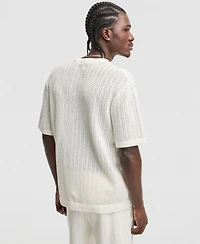 Mode of One Men's Relaxed-Fit Rio Crewneck Short-Sleeve Sweater, Macy's Exclusive