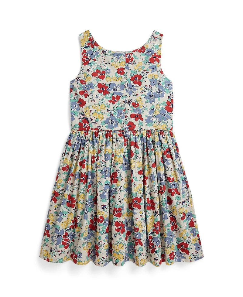 Polo Ralph Lauren Girls' 7-16 Floral Sleeveless Dress
