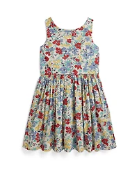 Polo Ralph Lauren Girls' 7-16 Floral Sleeveless Dress