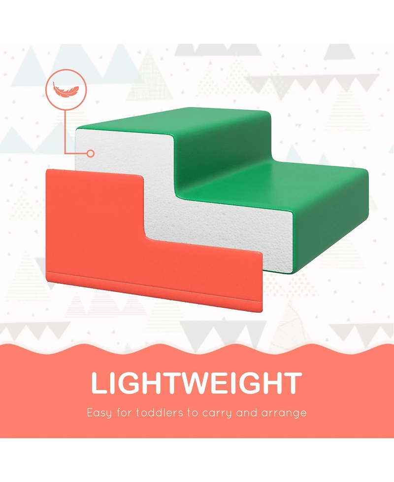 Soozier 4 Piece Climb and Crawl Activity Play Set Soft Secure Foam Playset