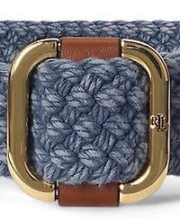 Lauren Ralph Textured Belt