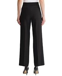 Jones New York Women's Mid-Rise Diagonal Trousers