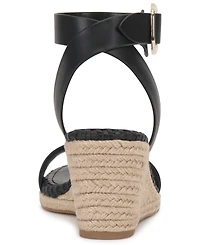 Vince Camuto Women's Fainel Buckel Wedge Heel Sandals
