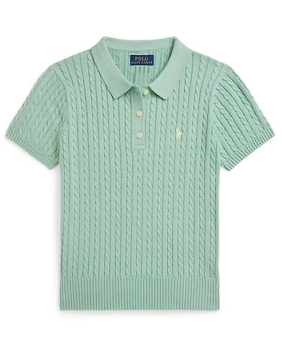 Polo Ralph Lauren Girls' 7-16 Mini-Cable Sweater