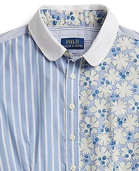 Polo Ralph Lauren Girls' 7-16 Short-Sleeve Shirt Dress