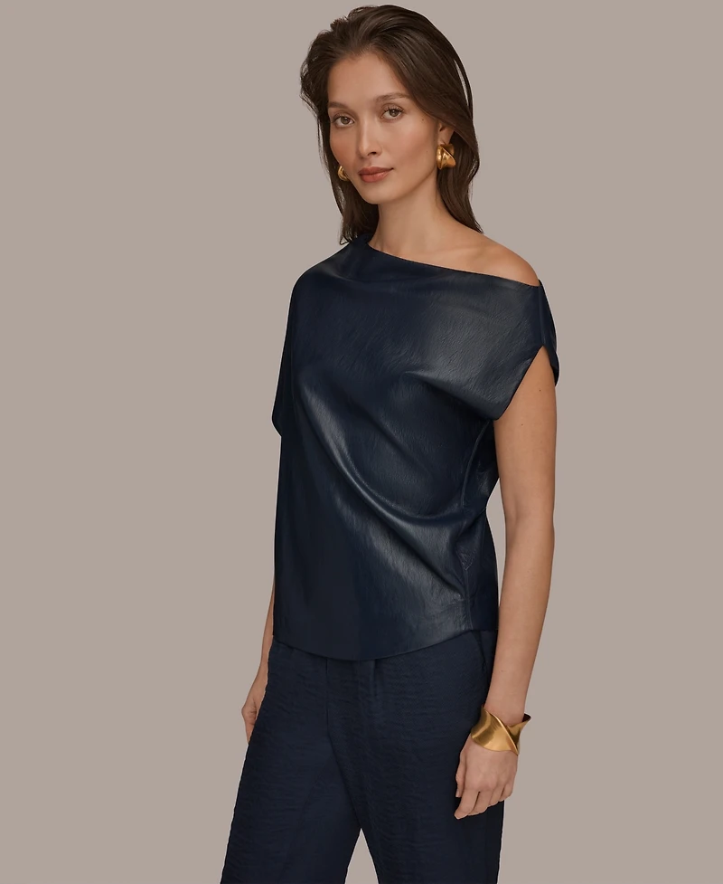 Donna Karan New York Women's Sleeveless Hem Top