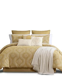 Macy's Azen Damask 14-Pc. Comforter Set, Queen