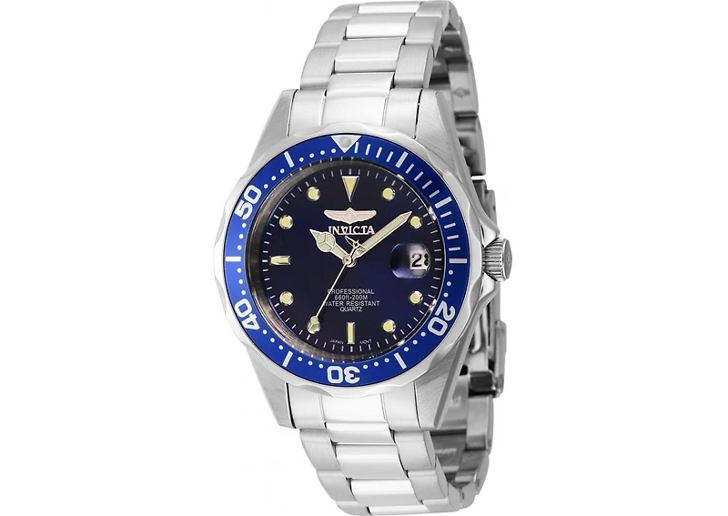 Invicta Men's 9204 Pro Diver Quartz 3 Hand Blue Dial Watch