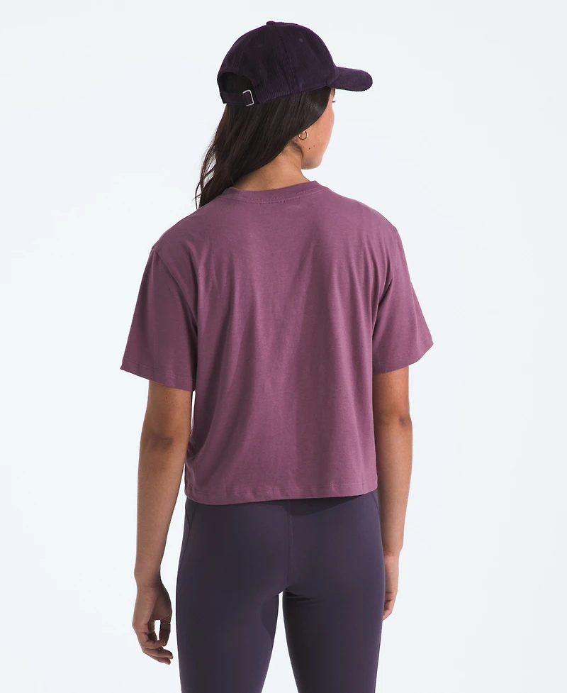 The North Face Women's Evolution Simple Dome Cropped T-Shirt