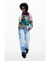 Desigual Women's Arty printed sweater