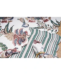 C&F Home Braelyn Abstract Botanical Quilted Table Runner 14" x 51