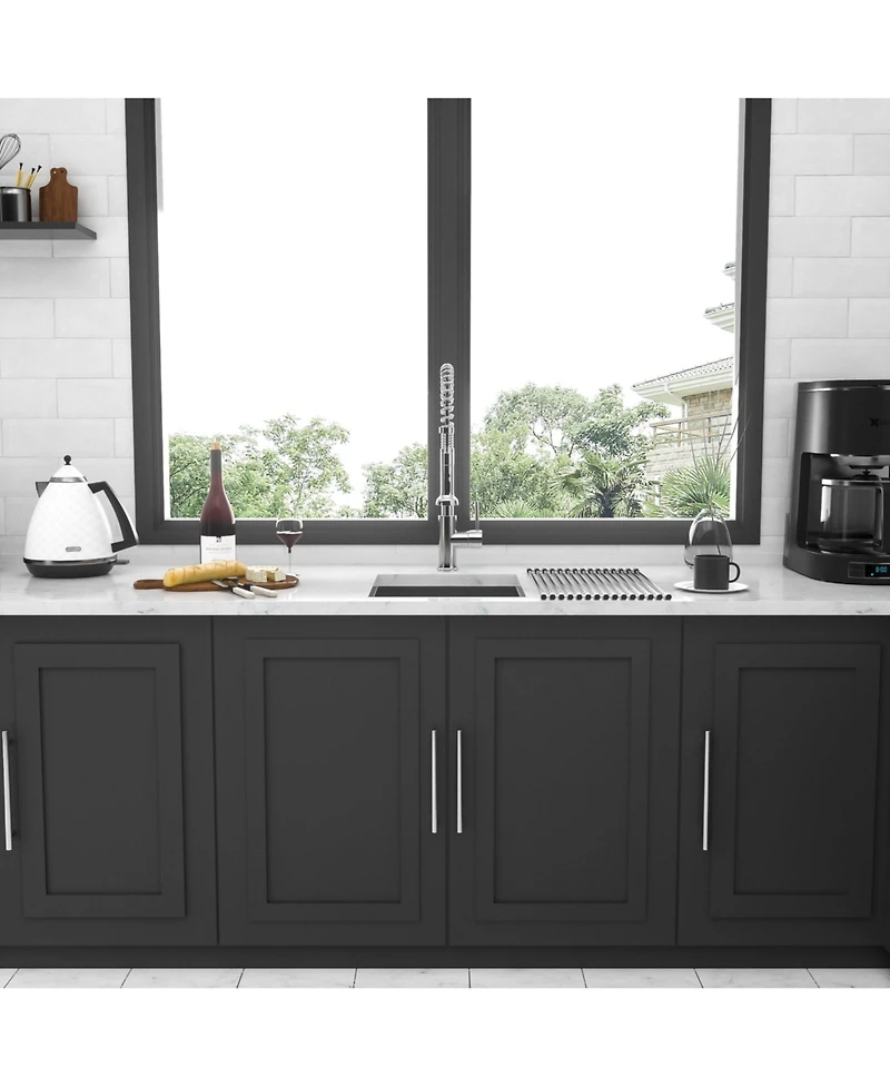 flynama 13x15x9inch Undermount Kitchen Sink Stainless Steel Single Bowl 16 Gauge Deep Basin