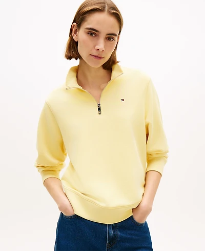 Tommy Hilfiger Women's Half-Zip Sweatshirt