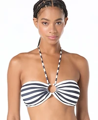 Michael Kors Women's Bandeau Neck Bikini Top