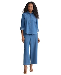 Jones New York Women's Long-Sleeve Button Down Shirt