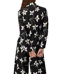 Ivonne Women's Long Sleeve Printed Shirt Blouse