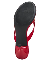 Madden Girl Women's Heartbeat Embellished High-Heel Thong Sandals