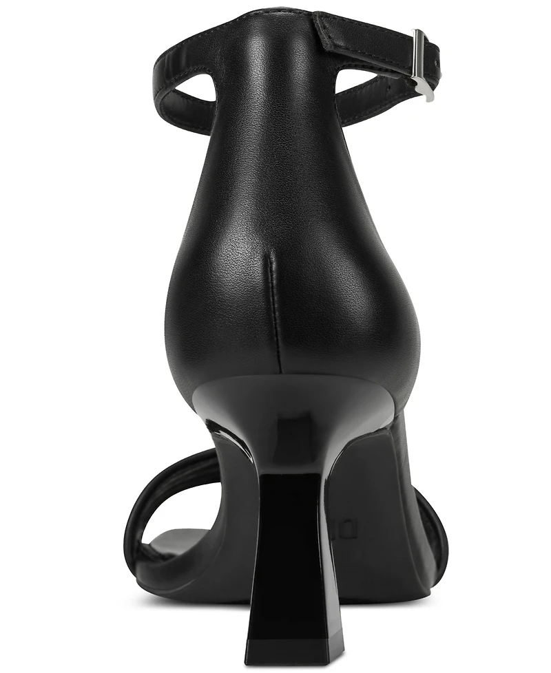 Dkny Women's Krazz Raffia Ankle Strap Sandals