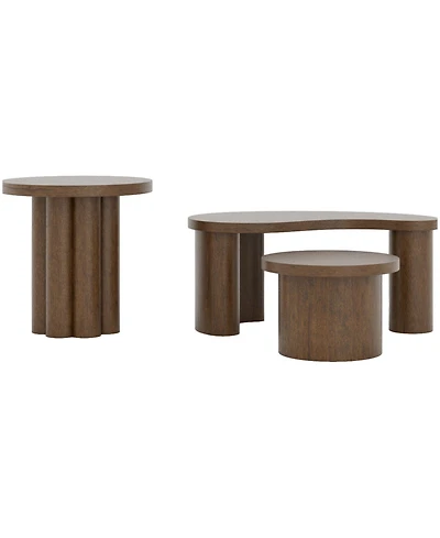 Furniture Santa Cruz 2-Pc. Set Coffee Table and End Table