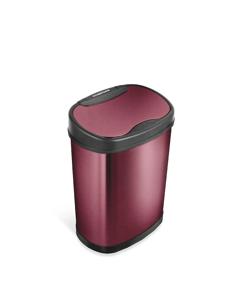 Ninestars Oval Motion Sensor Trash Can 3.9 Gallon