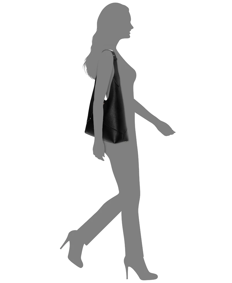 Guess Darcy Magnetic Snap Large Hobo Bag