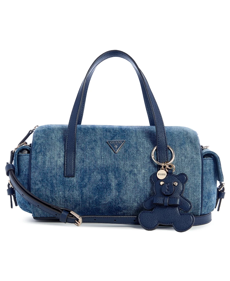 Guess Kassie Small Box Satchel Bag