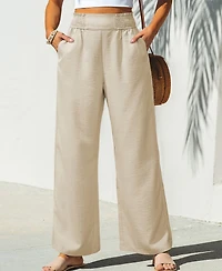 Cupshe Women's Relaxed Fit Long Pants