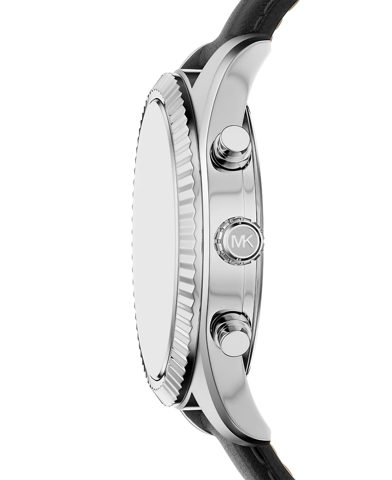 Michael Kors Men's Lexington Chronograph Leather Watch