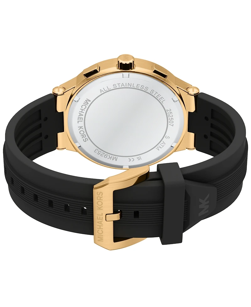 Michael Kors Men's Billie Chronograph Silicone Watch