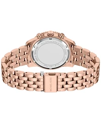 Michael Kors Women's Bryant Chronograph Rose Gold-Tone Stainless Steel Watch, 35mm