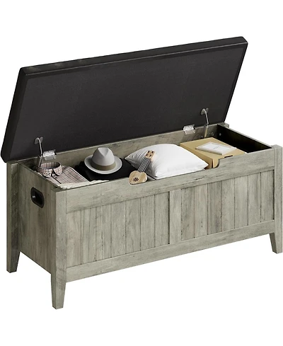 Gaomon Storage Bench, 39.4" Wooden with