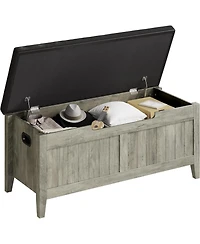 Gaomon Storage Bench, 39.4" Wooden with