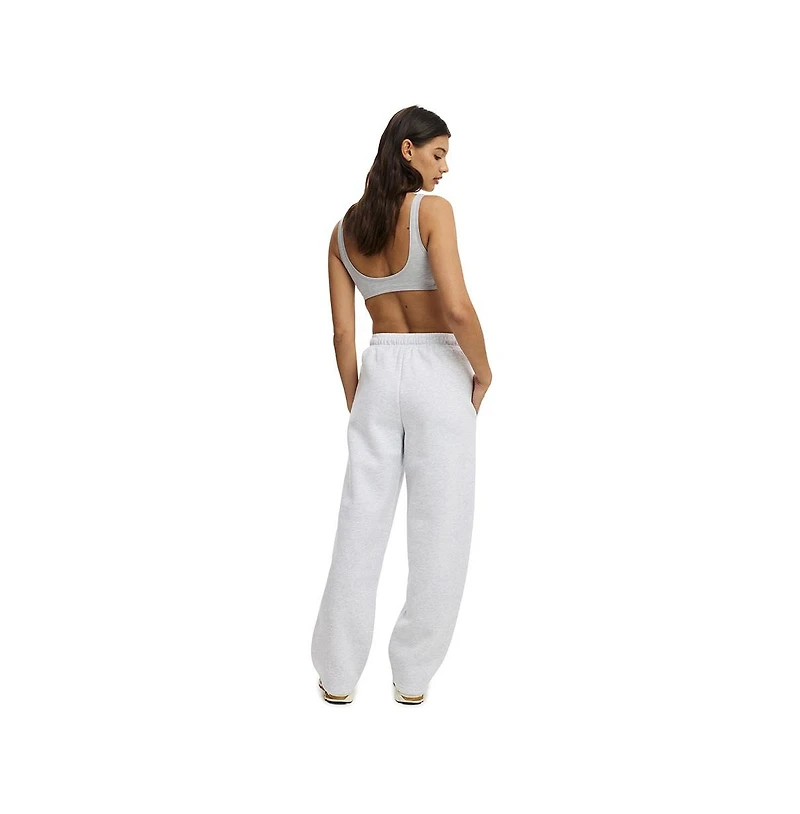 Cotton On Women's Active Plush Double Waistband Sweatpant