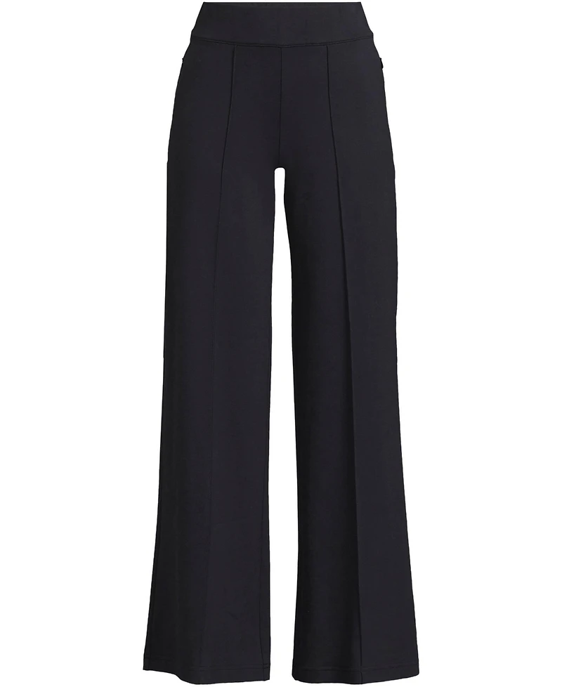 Lands' End Women's Tall Starfish High Rise Palazzo Pants
