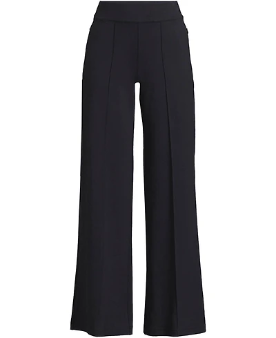 Lands' End Women's Tall Starfish High Rise Palazzo Pants