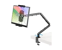 Urmust Tablet Mount for Desk Adjustable iPad Stand Holder, 360° Rotation Tablet Arm for 4.7"-18.5" Device