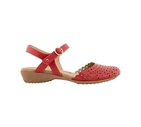 Jbu Women's Vinya Round Toe Wedge Sandals