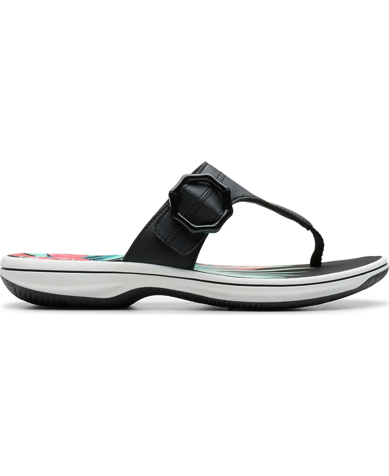 Clarks Women's Breeze Cove Flip Flop Flats