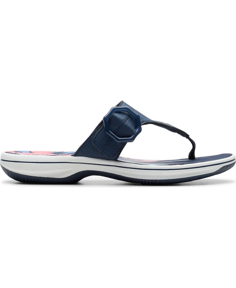 Clarks Women's Breeze Cove Flip Flop Flats