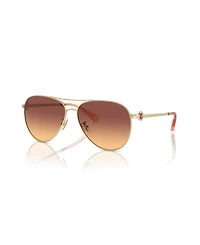 Coach Women's Pilot Sunglasses, C6178 HC7128