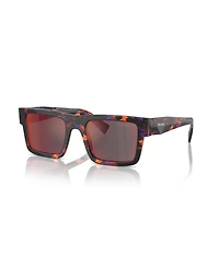 Prada Men's Rectangle Sunglasses