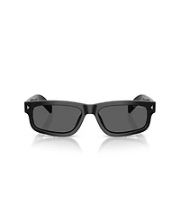 Prada Men's Rectangle Sunglasses, Pr B11S