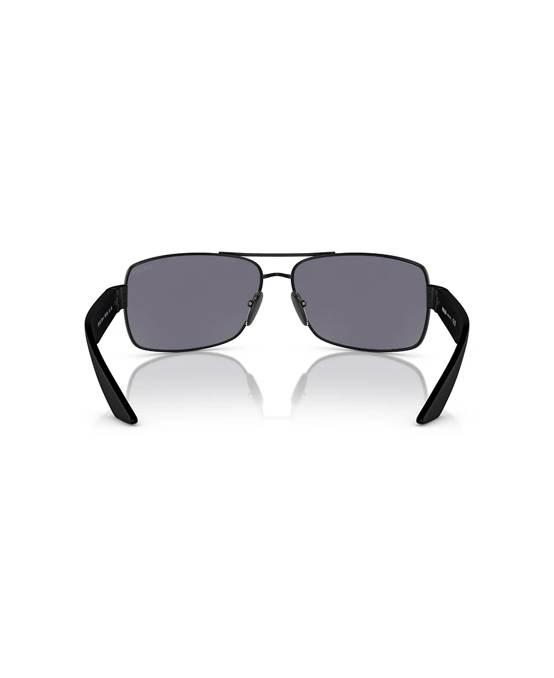 Prada Linea Rossa Men's Rectangle Sunglasses, Ps 50ZS