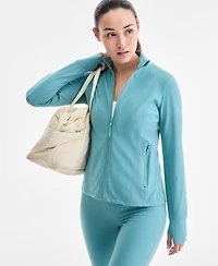 Id Ideology Women's Studio Full-Zip Jacket, Exclusively at Macy's