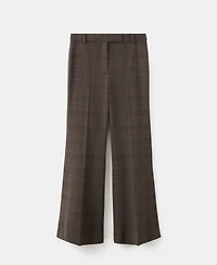 Mango Women's Check Suit Pants