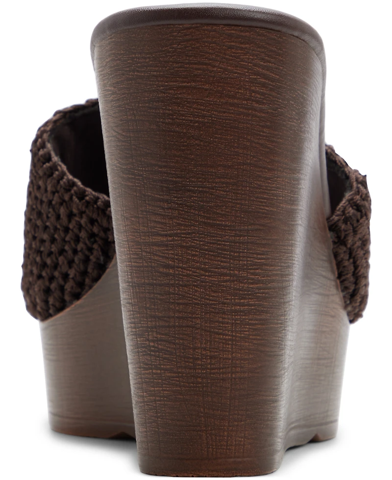 Aldo Women's Grounded Slip-On Wedge Sandals