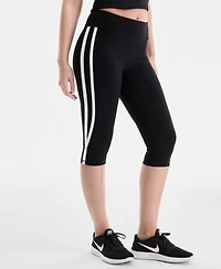 Id Ideology Women's Studio Side-Stripe Cropped Leggings, Macy's Exclusive